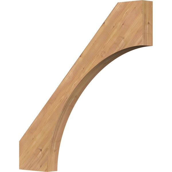 Ekena Millwork 3 1/2"W x 38"D x 38"H Westlake Smooth Knee Brace, Western Red Cedar BRC04X38X38WTL00SWR - main